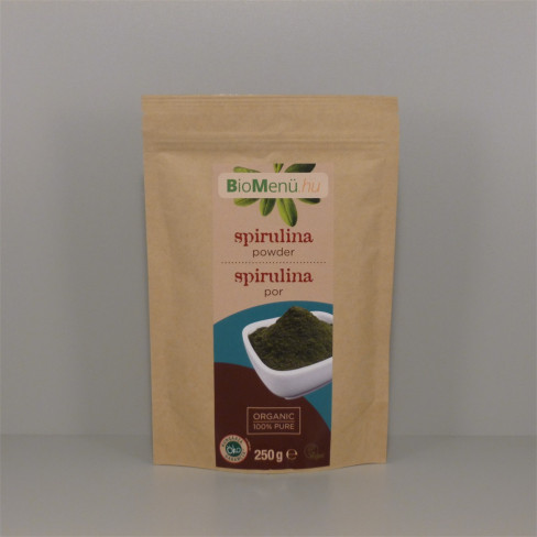 BIO MENÜ BIO SPIRULINA POR 250g