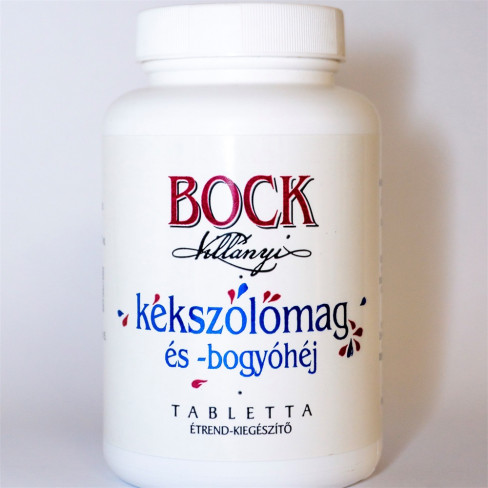 Vásároljon Bock kékszőlőmag és bogyóhéj tabletta 60db terméket - 3.553 Ft-ért