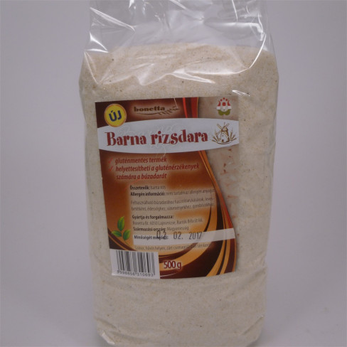 Vásároljon Bonetta barna rizsdara 500g terméket - 603 Ft-ért