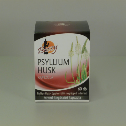 Vásároljon Boszy psyllium husk egyiptomi utifű maghéj por kapszula 60db terméket - 1.297 Ft-ért