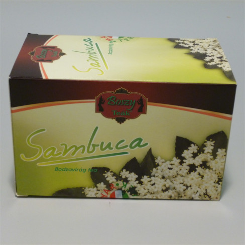Vásároljon Boszy sambuca bodzavirág tea 20x1g 20g terméket - 244 Ft-ért