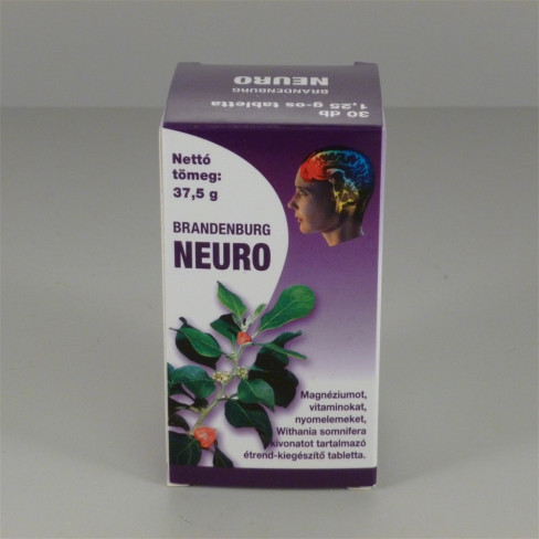 Vásároljon Brandenburg neuro tabletta 30db terméket - 4.652 Ft-ért