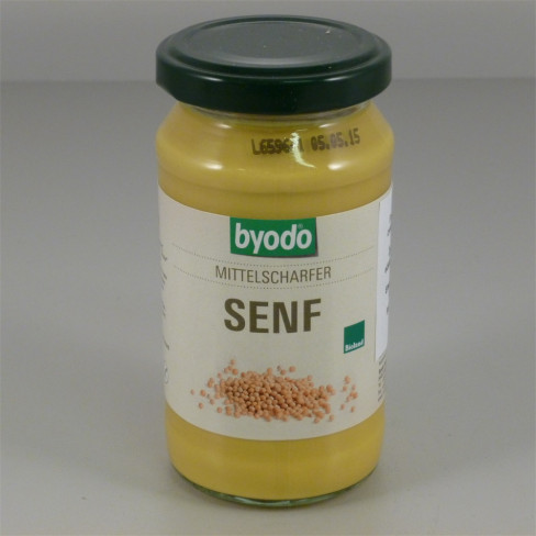 Vásároljon Byodo bio enyhén csípős mustár 200ml terméket - 939 Ft-ért