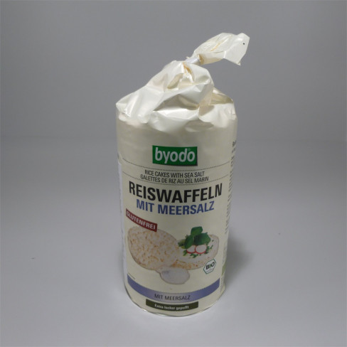 Vásároljon Byodo bio gluténmentes rizsszelet tengeri sóval 100g terméket - 469 Ft-ért
