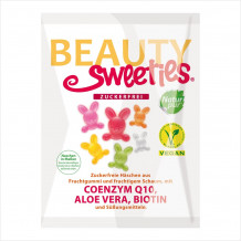 Beauty sweeties cukormentes vegán gumicukor nyuszik 125g
