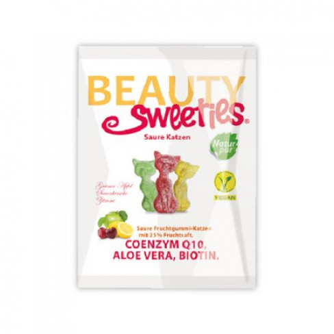 Vásároljon Beauty sweeties gluténmentes vegán gumicukor cicák 125g terméket - 652 Ft-ért