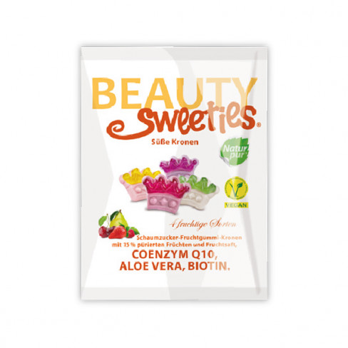 Vásároljon Beauty sweeties gluténmentes vegán gumicukor koronák 125g terméket - 652 Ft-ért