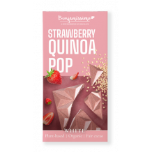 BENJAMISSIMIO BIO VEGÁN FEHÉR CSOKOLÁDÉ EPER ÉS QUINOA 60 G