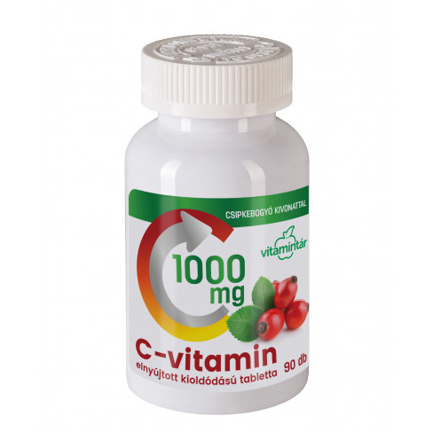 VITAMINTÁR C-VIT.TBL CSIPKEB.1000 MG 90 90 db