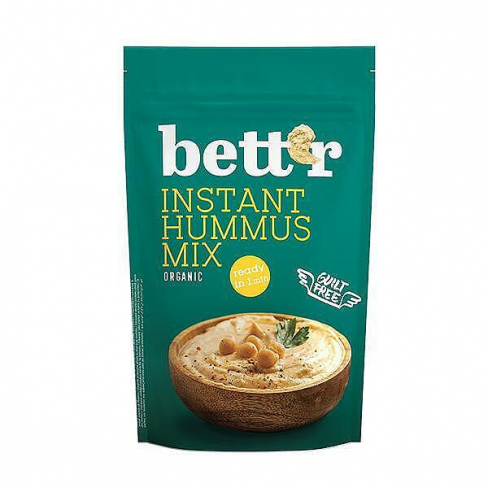 BETTR BIO VEGÁN INSTANT HUMUSZ MIX 200 G