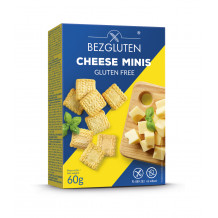 BEZGLUTEN GLUTÉNMENTES SAJTOS MINI FALATKÁK 60 G