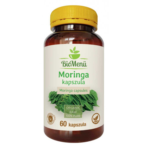 BIO MENÜ BIO MORINGA KAPSZULA 60 DB