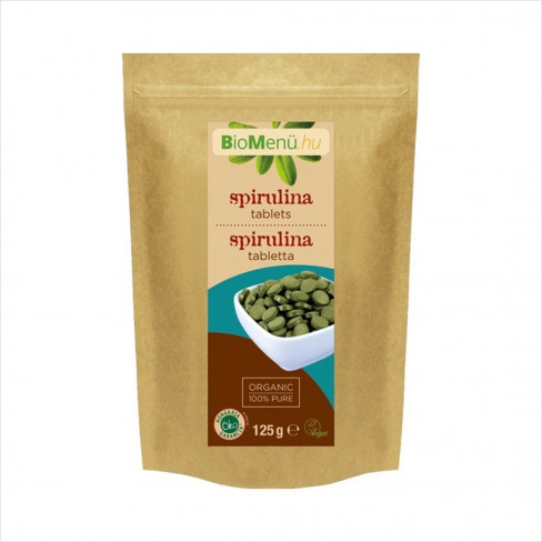 BIO MENÜ BIO SPIRULINA TABLETTA/KB.250 DB 125g