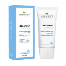 BIOBALANCE INTENZÍV NYUGTATÓ, BŐRERŐSÍTŐ BALZSAM ARCRA ÉS TESTRE NAGYON SZÁRAZ, ATÓPIÁRA HAJLAMOS ÉRZÉKENY BŐRRE 150 ML