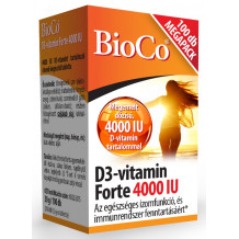 Bioco d3-vitamin forte 4000iu tabletta 100db