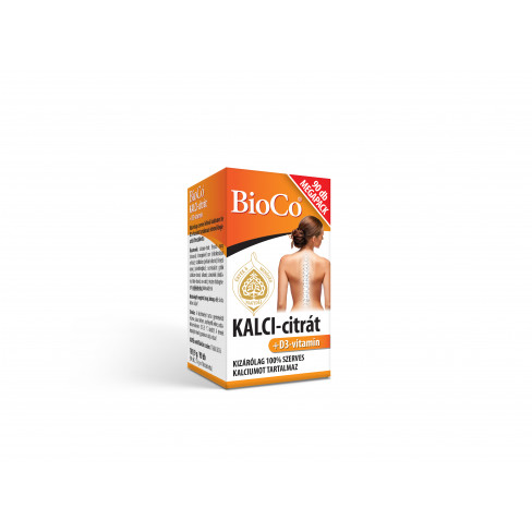 Vásároljon Bioco kalci-citrát+ d3-vitamin megapack kapszula 90db terméket - 3.713 Ft-ért