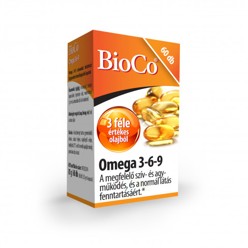 Vásároljon Bioco omega 3-6-9 kapszula 60db terméket - 3.713 Ft-ért