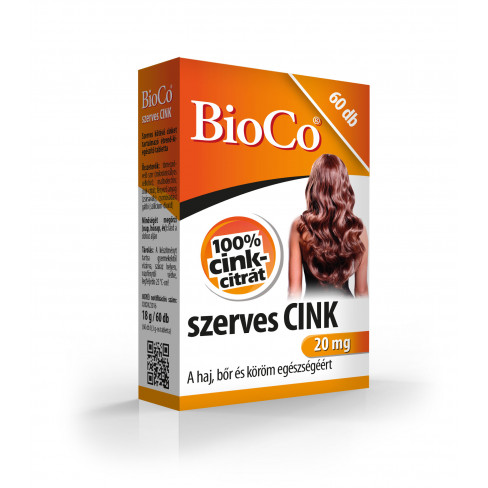 Vásároljon Bioco szerves cink tabletta 60db terméket - 2.338 Ft-ért