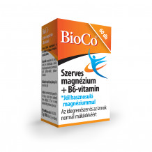 Bioco szerves magnézium b6-vitamin tabletta 60db
