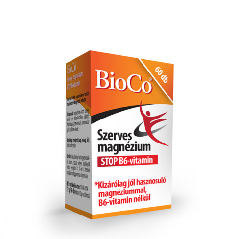 Vásároljon Bioco szerves magnézium tabletta 60db terméket - 2.652 Ft-ért