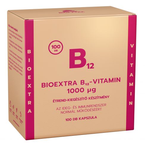 BIOEXTRA B12-VITAMIN 1000 ΜG KAPSZULA 100 DB