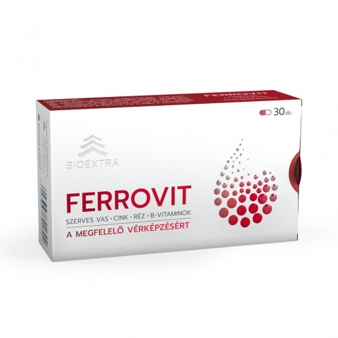 Vásároljon Bioextra ferrovit kapszula 30db terméket - 931 Ft-ért