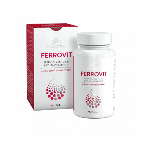 Vásároljon Bioextra ferrovit kapszula 60db terméket - 1.610 Ft-ért