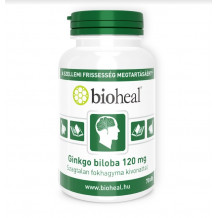 Bioheal gingko biloba 120mg szagtalan fokhagyma kivonattal 70db