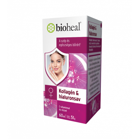 Vásároljon Bioheal kollagén & hialuronsav 60db terméket - 5.768 Ft-ért