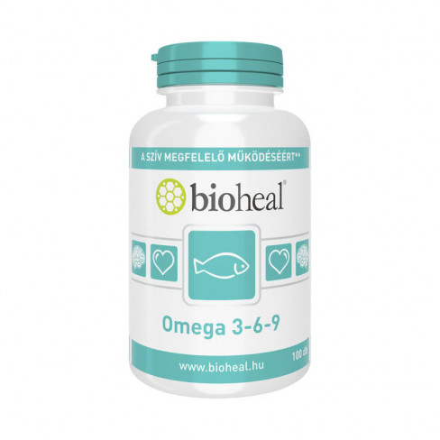 Vásároljon Bioheal omega 3-6-9 1000mg 100db terméket - 3.337 Ft-ért