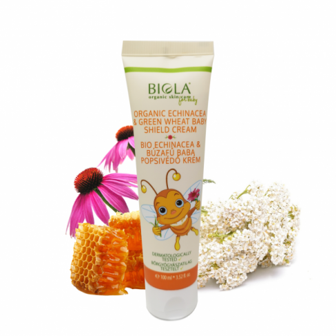 Vásároljon Biola bio echinacea&búzafű baba popsivédő krém 100ml terméket - 2.135 Ft-ért