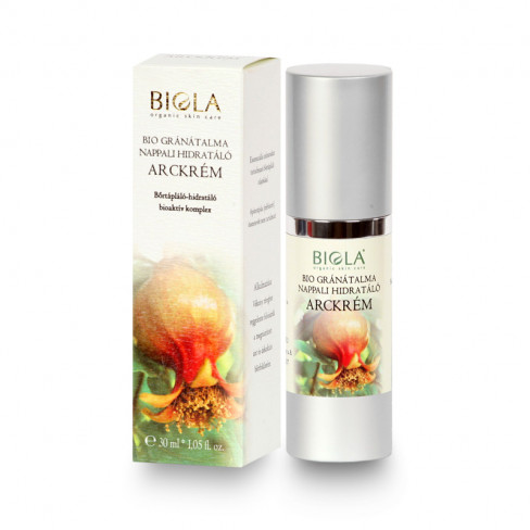 Vásároljon Biola bio gránátalma nappali hidratáló arckrém 30ml terméket - 7.068 Ft-ért