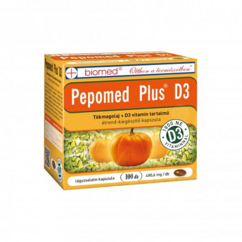 Vásároljon Biomed pepomed plus d3 kapszula terméket - 1.572 Ft-ért