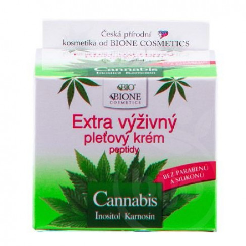 Vásároljon Bione cannabis extra tápláló arckrém 51ml terméket - 2.520 Ft-ért