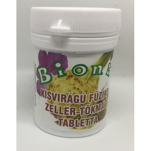 Vásároljon Bionit kisvirágú füzike-zeller-tökmag tabletta 70db terméket - 1.080 Ft-ért