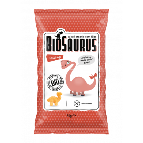 Vásároljon Biopont bio kukoricás snack ketchupos biosaurus babe 50g terméket - 360 Ft-ért