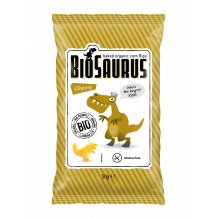 Biopont bio kukoricás snack sajtos biosaurus igor 50g