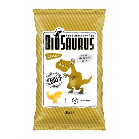 Vásároljon Biopont bio kukoricás snack sajtos biosaurus igor 50g terméket - 365 Ft-ért