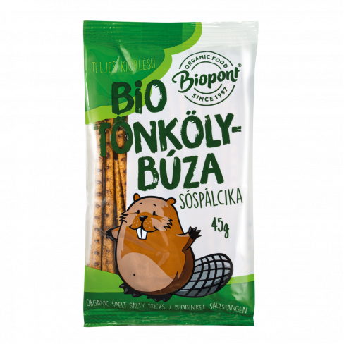 Vásároljon Biopont bio tönkölybúza sóspálcika 45g terméket - 221 Ft-ért