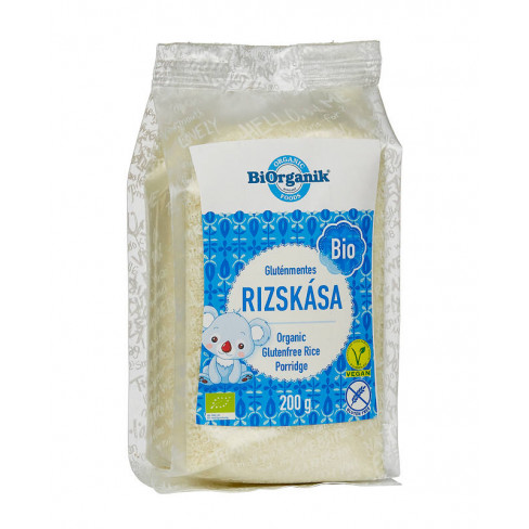 Vásároljon Biorganik bio gluténmentes rizskása 200g terméket - 430 Ft-ért