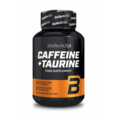 Vásároljon Biotech caffeine and taurine 60db terméket - 2.243 Ft-ért