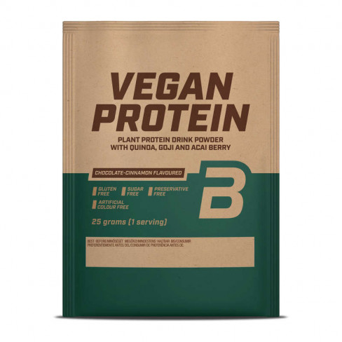Vásároljon Biotech vegan protein csoki-fahéj 25g terméket - 342 Ft-ért