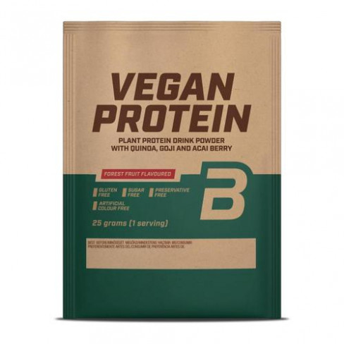 Vásároljon Biotech vegan protein erdei gyümölcs 25g terméket - 337 Ft-ért