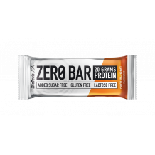 Biotech zero bar csokoládé-karamell 50g