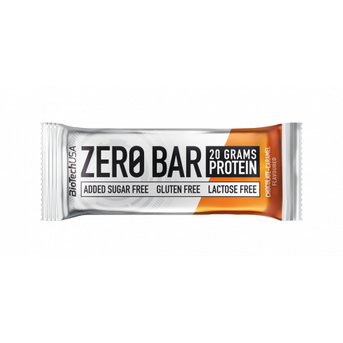 Vásároljon Biotech zero bar csokoládé-karamell 50g terméket - 540 Ft-ért