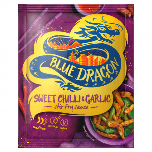 BLUE DRAGON ÉDES CHILI WOK SZÓSZ 120 G