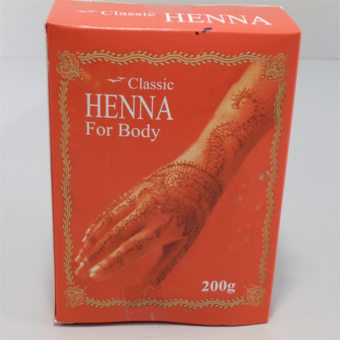 Vásároljon Classic henna por 100% 200g terméket - 2.849 Ft-ért