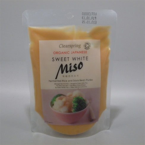 Vásároljon Clearspring bio édes fehér miso-tasakos 250g terméket - 3.601 Ft-ért