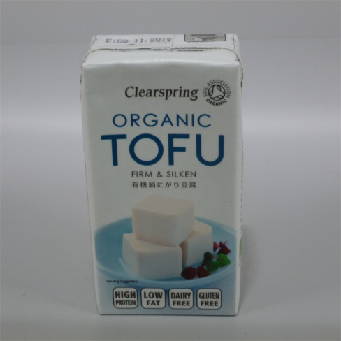 Vásároljon Clearspring bio nigari selyem tofu 300g terméket - 1.212 Ft-ért