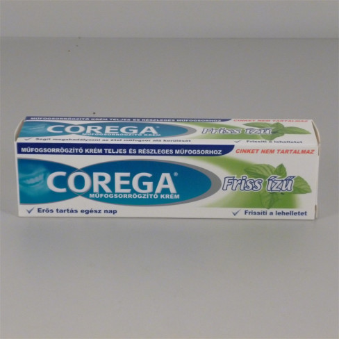 Vásároljon Corega műfogsor rögzítő krém friss ízű 40ml terméket - 1.741 Ft-ért